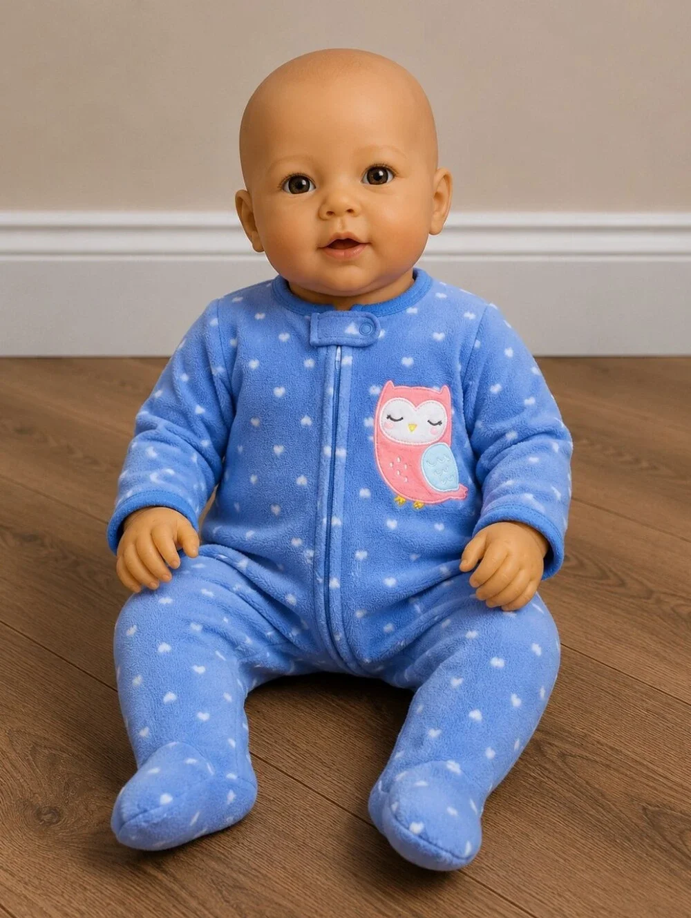 Carter's 3m Fleece owl Sleeper